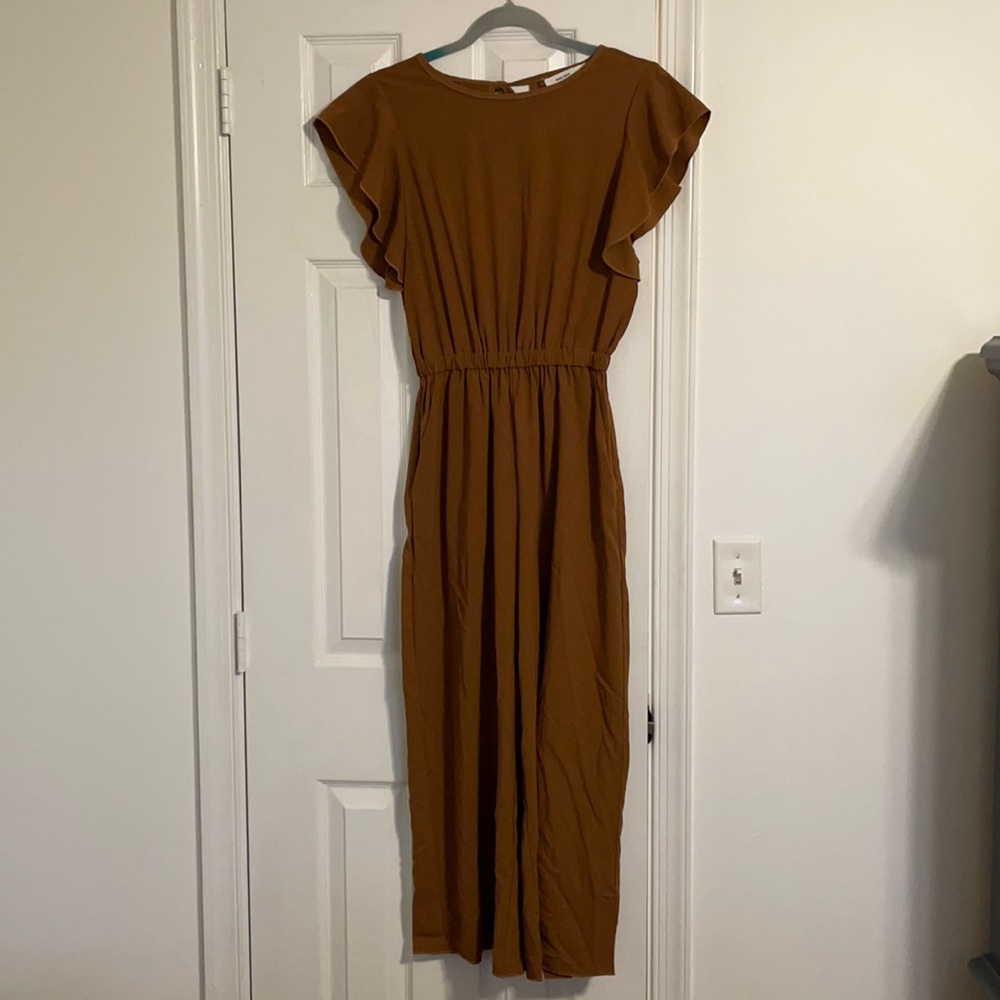 Camel Brown Jumpsuit